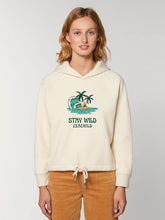 Stay Wild Hoodie mit Kordelzug - Zeachild  - fair - bio - vegan - organisch - umweltfreundlich