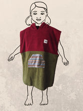 Kinder Poncho Bio-Frotte 4-8 Jahre Zeachild