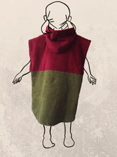Kinder Poncho Bio-Frotte 4-8 Jahre Zeachild