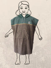 Kinder Poncho Bio-Frotte 4-8 Jahre Zeachild