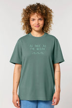 As Free As The Ocean Shirt Unisex Bio Zeachild