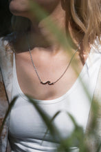 Kette mit Wellenmotiv - rostfreier Edelstahl zeachiild