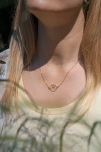 Kette mit Wellenmotiv rund - rostfreier Edelstahl zeachiild