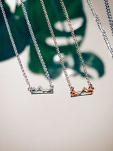 Kette mit Bergmotiv - rostfreier Edelstahl zeachiild