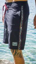 Basic Tribal Stripe Boardshort - recycelt Zeachild