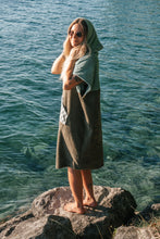 Surfponcho Green Drift Bio-Frotte - Limited Edition Zeachild