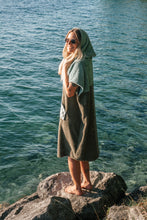 Surfponcho Green Drift Bio-Frotte - Limited Edition Zeachild