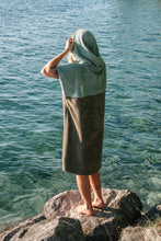 Surfponcho Green Drift Bio-Frotte - Limited Edition Zeachild