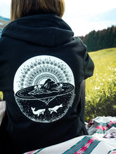 Wal Mandala ZipHoodie Unisex Zeachild
