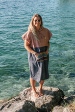 Surfponcho Sunset Bloom Bio-Frotte - Limited Edition Zeachild
