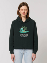 Stay Wild Drawstring Hoodie - Zeachild - fair - bio - vegan - organic - eco friendly