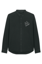 Blissed & Sunkissed Damen Hemd Vintage Schwarz