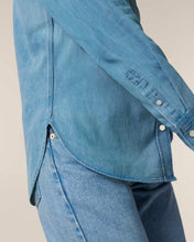Blissed & Sunkissed Damen Jeanshemd