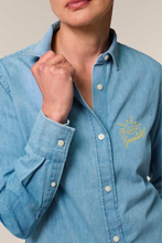 Blissed & Sunkissed Damen Jeanshemd