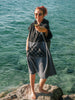 Surf poncho ChessLine Cruiser organic terry - Limited Edition
