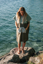 Surfponcho Green Drift Bio-Frotte - Limited Edition
