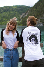 Turtle Baseballshirt Unisex - Zeachild 