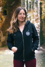 Tribal Patch Zip Hoodie Unisex - Zeachild - fair - bio - vegan - organic - eco-friendly