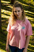 "A stylish and sustainable organic cotton light pink women's shirt with a cute and subtle 'Loco for Coco' print on the chest. The shirt is perfect for those who appreciate eco-friendly fashion and a touch of playful design. The organic cotton Das Material is soft and gentle against the skin, while the relaxed fit offers all-day comfort.The light pink color adds a feminine touch, making it a great addition to any casual outfit.