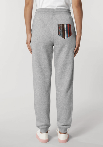 Couch Potato Sweatpant Unisex - Recycelte Jogginghose mit Aztektasche - Zeachild  - fair - bio - vegan - organisch - umweltfreundlich